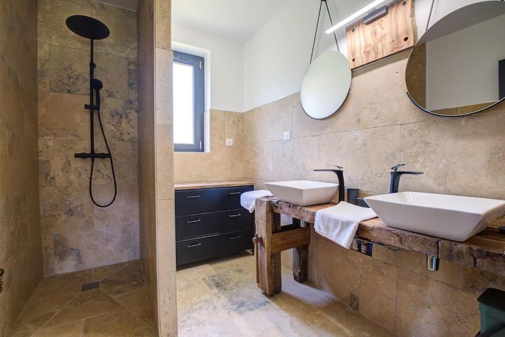 Combe Jolie Clim, Piscine & Jacuzzi Villa Saint-Vincent-de-Cosse Dış mekan fotoğraf