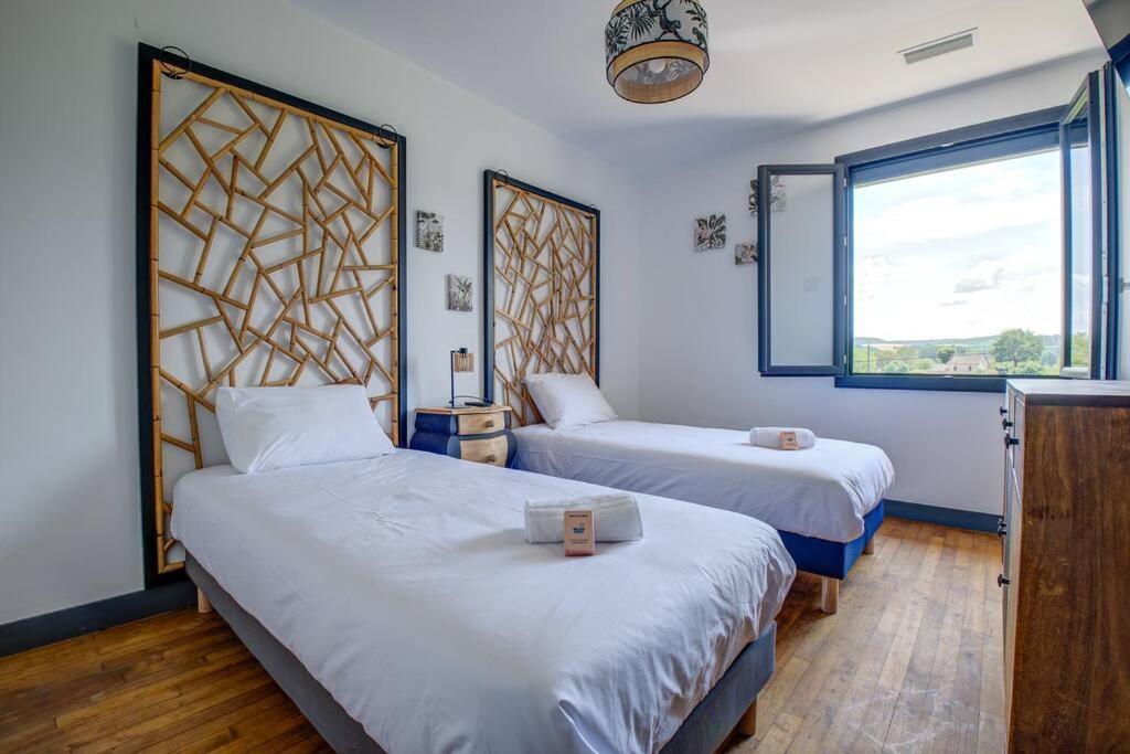 Combe Jolie Clim, Piscine & Jacuzzi Villa Saint-Vincent-de-Cosse Dış mekan fotoğraf