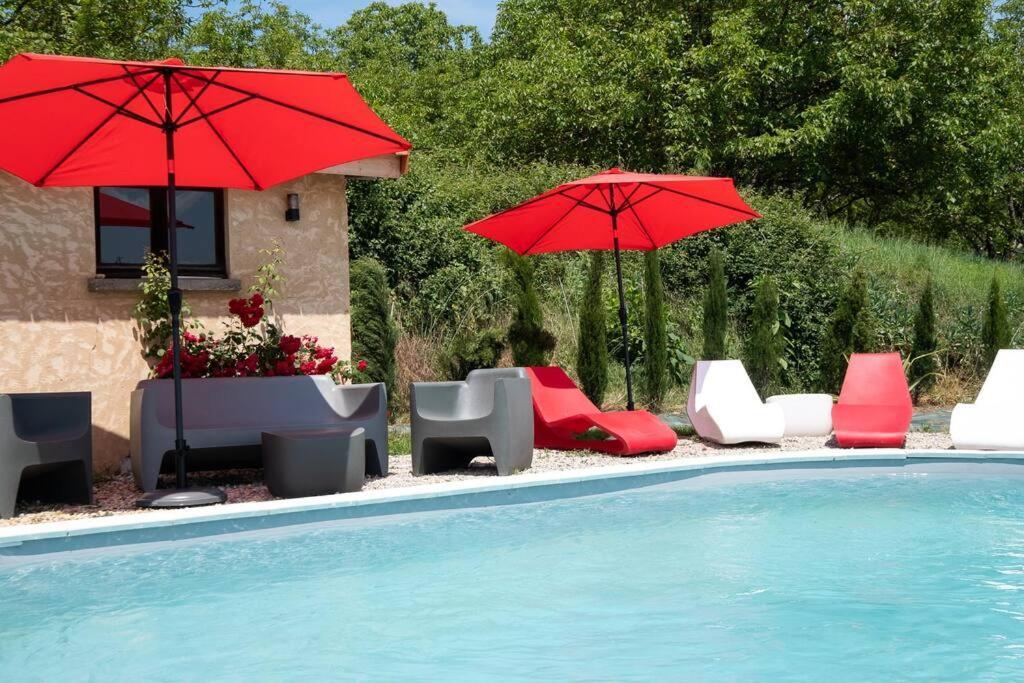 Combe Jolie Clim, Piscine & Jacuzzi Villa Saint-Vincent-de-Cosse Dış mekan fotoğraf